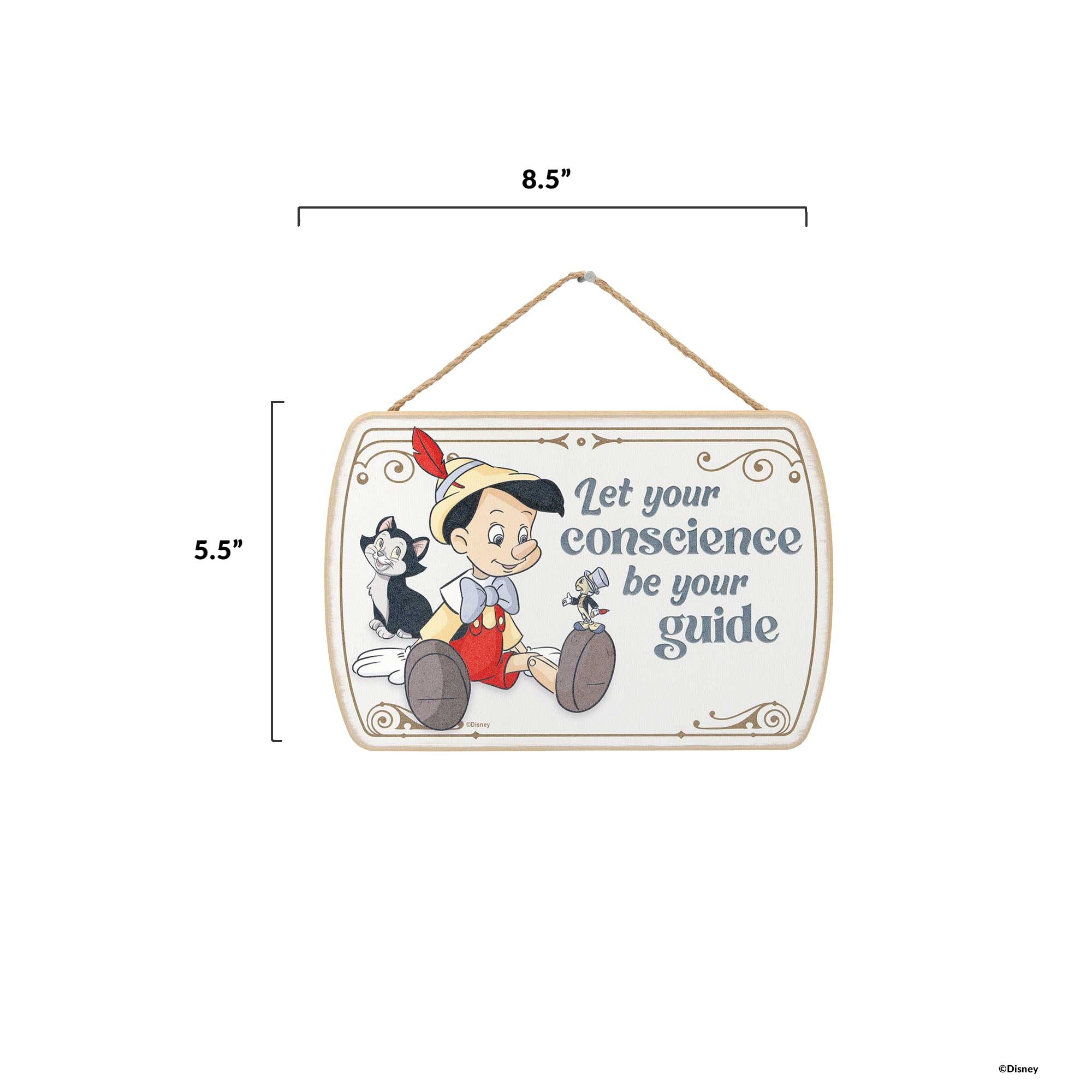 【Disney】ミニチュアコレクション　壁掛け　木製　ᒍOᒪᒪY COUNTRY Amazon.com: Disney Pinocchio Let Your Conscience Be Your Guide